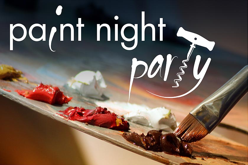 Branding for Paint Night Party, Milton Keynes